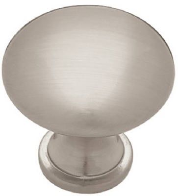 Photo 1 of **12 BAGS OF -1.25 in. Satin Nickel Round Knob