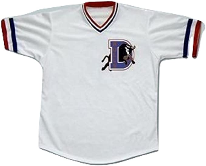 Photo 1 of Crash Davis Durham Baseball Jersey Stitch Sewn New Shirt
