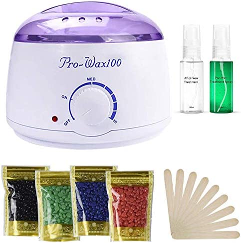 Photo 1 of INCOMPLETE Wax Warmer, Portable Electric Hair Removal Kit for Facial &Bikini Area& Armpit- Melting Pot Hot Wax Heater Accessories Total Body Waxing Spa or Self-waxing Spa in Home for Girls & Women & Men
