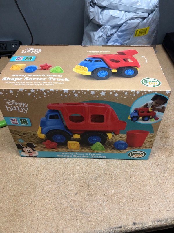 Photo 1 of Green Toys Disney Baby Mickey Mouse & Friends Shape Sorter Truck
