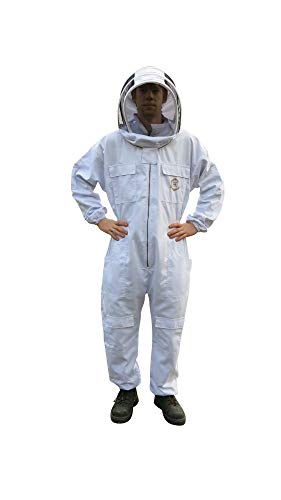 Photo 1 of Apiary Additions Beekeeping Suit with Fencing Veil and Metal Zip (L)
