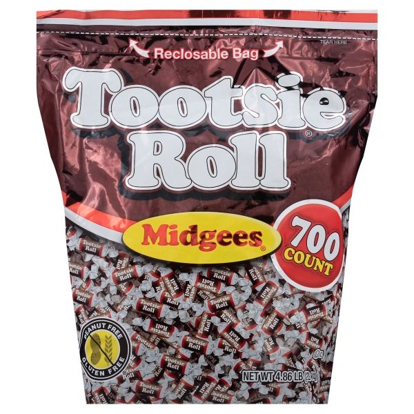 Photo 1 of BUNDLE Tootsie Roll, Midgees Candy, 4.86 Lbs, 700 Ct
AND, 4 Pcs Large Hanging Easter Egg Ornaments Decorative Pastel Sugared Easter Eggs with Bows Hanging Easter Tree Ornaments for Easter Tree Wreath Spring Home Indoor Decor Party Favor Gift Basket Filler