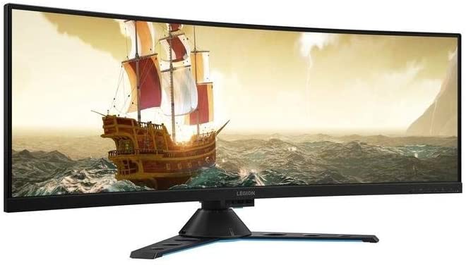 Photo 1 of NEW**TESTED**Lenovo Legion Y44w-10 43.4" DWUXGA 144Hz WLED Curved HDR Gaming Monitor with AMD Radeon FreeSync 2, 3840x1200
