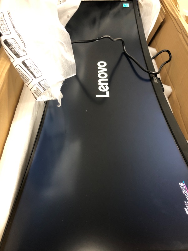 Photo 2 of NEW**TESTED**Lenovo Legion Y44w-10 43.4" DWUXGA 144Hz WLED Curved HDR Gaming Monitor with AMD Radeon FreeSync 2, 3840x1200
