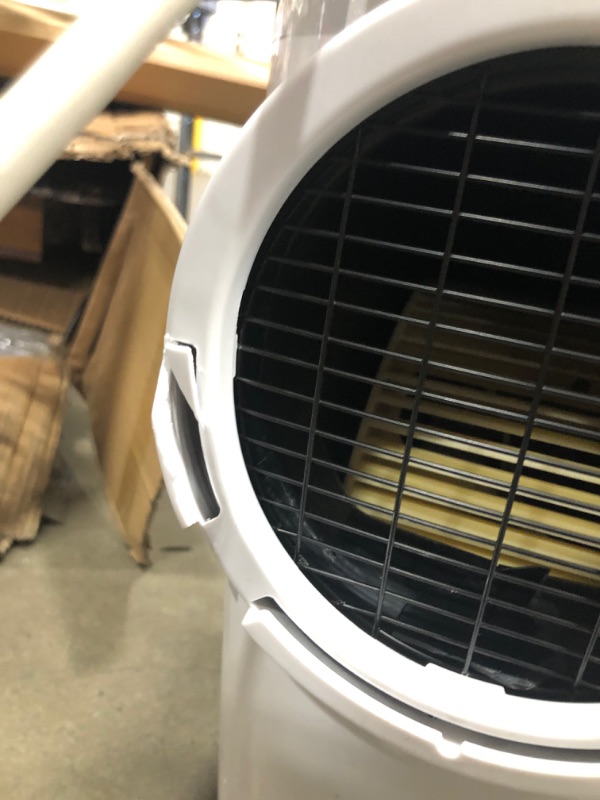 Photo 1 of TESTED**BLACK+DECKER 8,000 BTU Portable Air Conditioner with Remote Control, White

