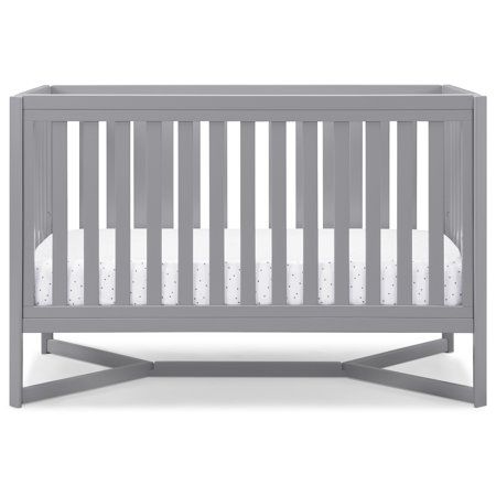 Photo 1 of Delta Children Tribeca 4-in-1 Convertible Crib, Grey
55"W x 30.5"D x 36"H