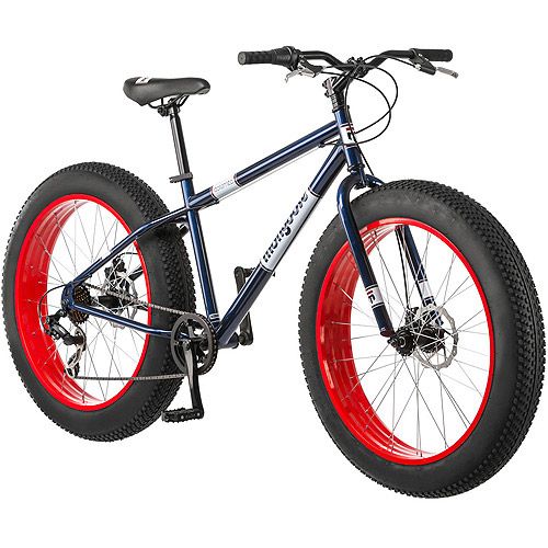 Photo 1 of 26" Mongoose Dolomite Men's 7-speed Fat Tire Mountain Bike, Navy Blue/Red
(S/N snfsd21ge2452)