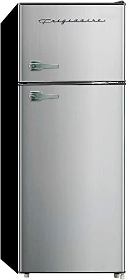 Photo 1 of parts only ** Frigidaire EFR751, 2 Door Apartment Size Refrigerator with Freezer, 7.2 cu ft, Platinum Series, Stainless Steel, 7.5 
22.4 x 21.5 x 55.5 inches

