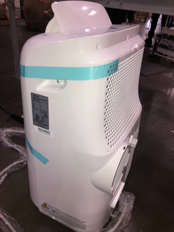 Photo 7 of Toshiba 8,000 BTU (6,000 BTU DOE) 115-Volt Portable Air Conditioner with Dehumidifier Mode and Remote for rooms up to 250 sf ***PARTS ONLY***