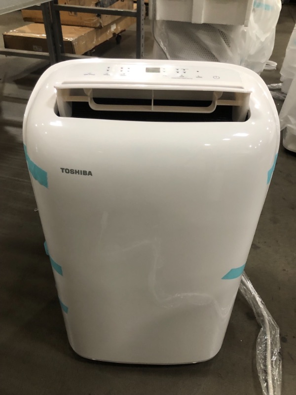 Photo 1 of Toshiba 8,000 BTU (6,000 BTU DOE) 115-Volt Portable Air Conditioner with Dehumidifier Mode and Remote for rooms up to 250 sf ***PARTS ONLY***