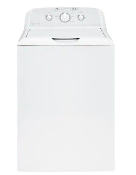 Photo 1 of Hotpoint 3.8 cu. ft. White Top Load Washer with Agitator