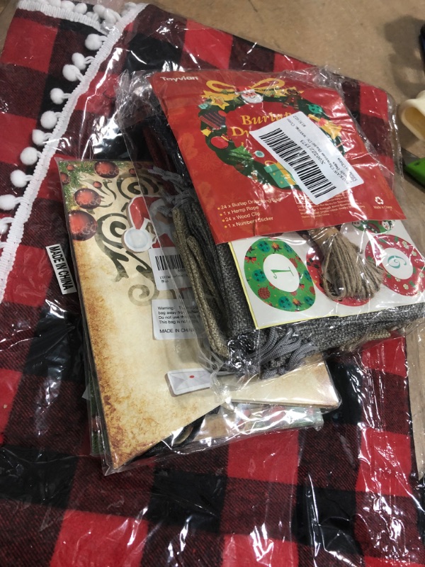 Photo 1 of ** NON REFUNDABLE ** BAG OF SORTED CHRISTMAS HOLIDAY GOODS 
NON REFUNDABLE 