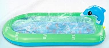 Photo 1 of Chomunce Splash Pad for Kids, Inflatable Sprinkler Pool, 3-in-1,  67.5" x 43.5" x 8"