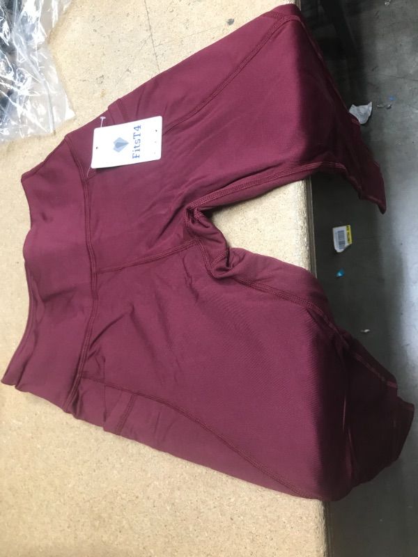 Photo 1 of XS Burgundy Leggings 