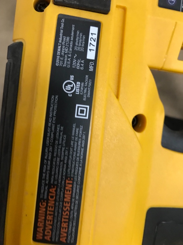 Photo 2 of DeWalt 5-in-1 Multi-Tacker and Brad Nailer