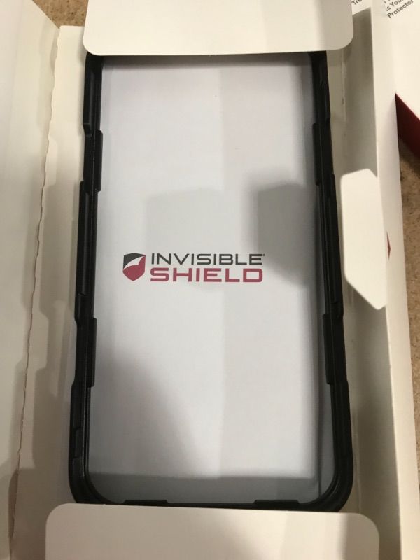 Photo 2 of ZAGG InvisibleShield Glass Elite Plus Screen Protector - Made for iPhone 12 Pro, iPhone 12, iPhone 11, iPhone XR - Case Friendly Screen - Impact & Scratch Protection, clear (200106651)
