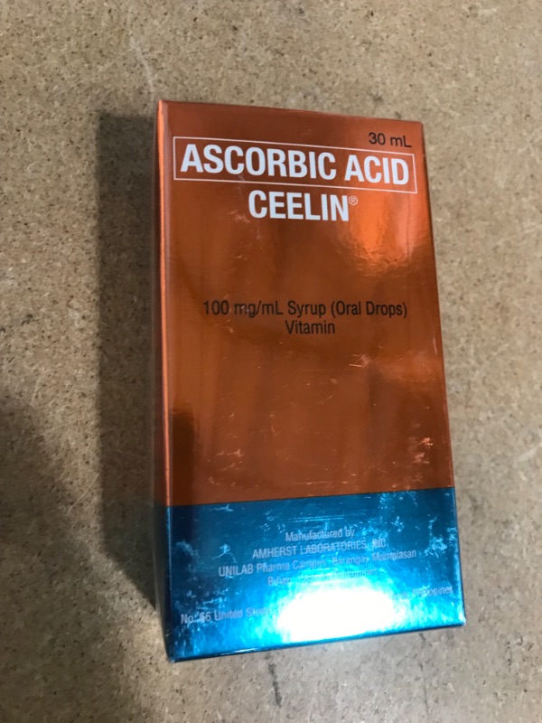 Photo 4 of exp: 07/2022 - Ceelin Ascorbic Acid Drops 30ML for Ages 0-2