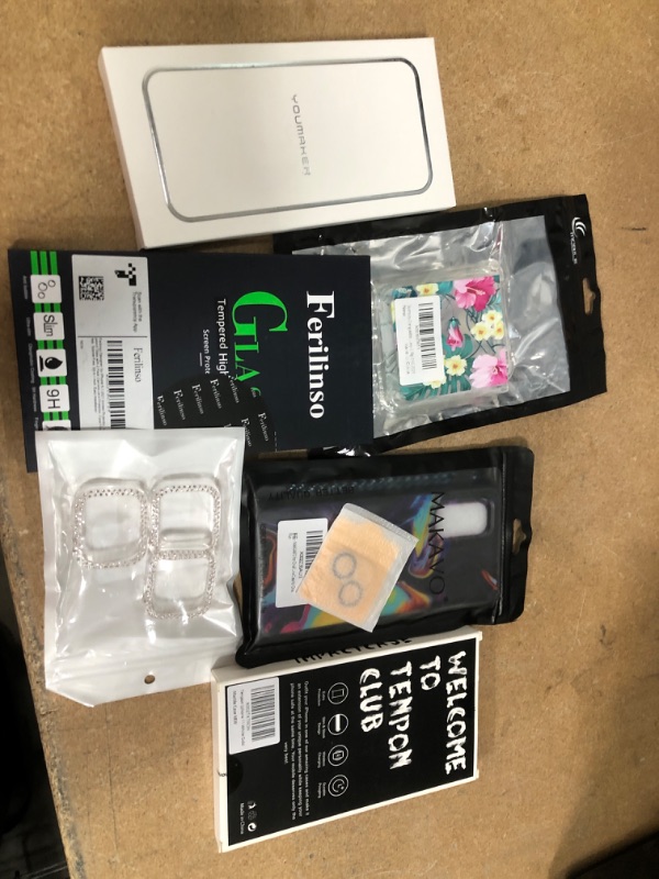 Photo 1 of assorted phone accessories bundle - sold as is - no refunds 