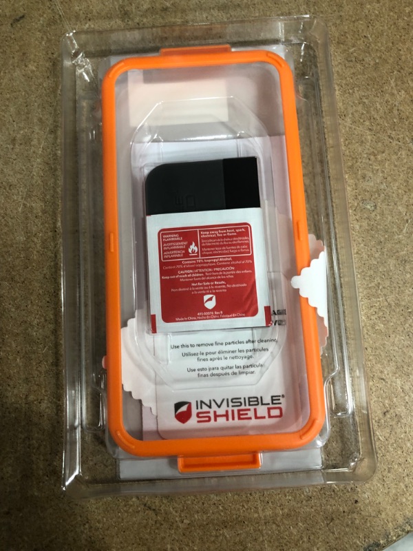 Photo 1 of ZAGG InvisibleShield GlassFusion+ with D3O Screen Protector - Made Apple iPhone 12 Pro Max - Case Friendly, clear (200307602)
