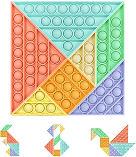 Photo 1 of Bammax Tangram Puzzle Popper Sensory Toys, Stress and Anxiety Relief Toy for All Ages