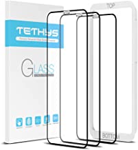 Photo 1 of TETHYS Glass Screen Protector Designed for Apple iPhone 13 Pro MaxEdge to Edge Coverage] Full Protection Durable Tempered Glass [Guidance Frame Included] - Pack of 3 - 2 ct