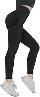 Photo 1 of Alidamo Womens Leggings Yoga Pants Workout Butt Sexy High Waist Gym Sport Running Tummy Control Tights - medium