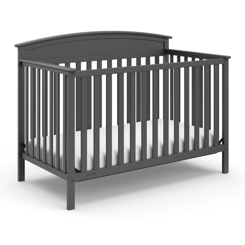 Photo 1 of Graco Benton 4 in 1 Convertible Crib Gray
