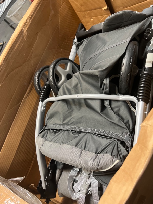 Photo 1 of PLEASE SE COMMENTS**USED**Graco DuoGlider Double Stroller | Lightweight Double Stroller with Tandem Seating, Glacier
