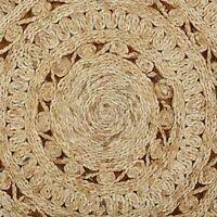 Photo 1 of Natural Jute Natural Round 4 ft. x 4 ft. Indoor Area Rug