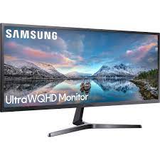 Photo 1 of SAMSUNG 34" Class Flat 3,440 x 1,440 Ultra HD - LS34J550WQNXZA