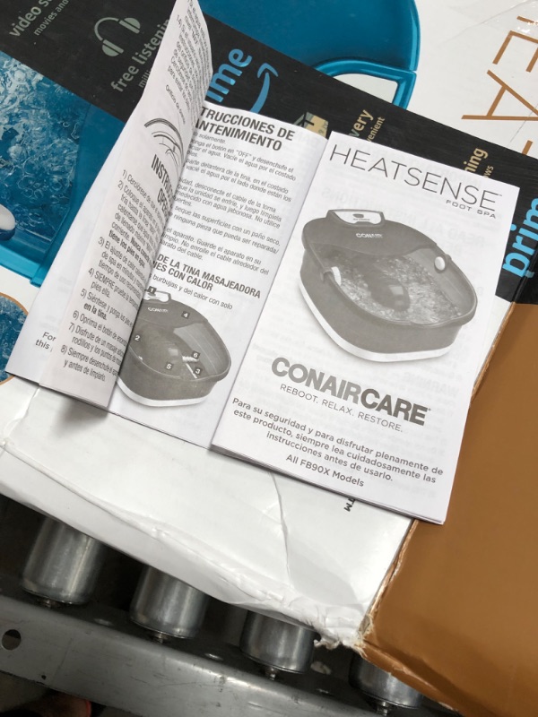 Photo 3 of Conair Premium Foot Spa with Heat Sense