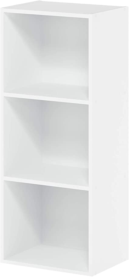 Photo 1 of Furinno Luder Bookcase / Book / Storage , 3-Tier, White
