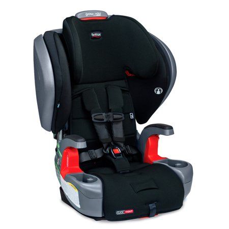 Photo 1 of Britax Grow with You ClickTight Plus Harness-2-Booster Car Seat, SafeWash, Jet
