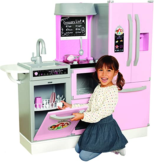 Photo 1 of Disney Princess Style Collection Gourmet Smart Kitchen with Lights & Sounds! 20+ Accessories! , Pink
