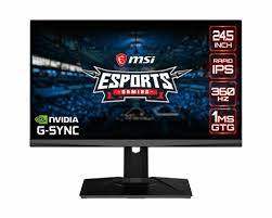 Photo 1 of MSI Oculux NXG252R 24.5" 16:9 G-Sync 360 Hz HDR IPS Gaming Monitor
