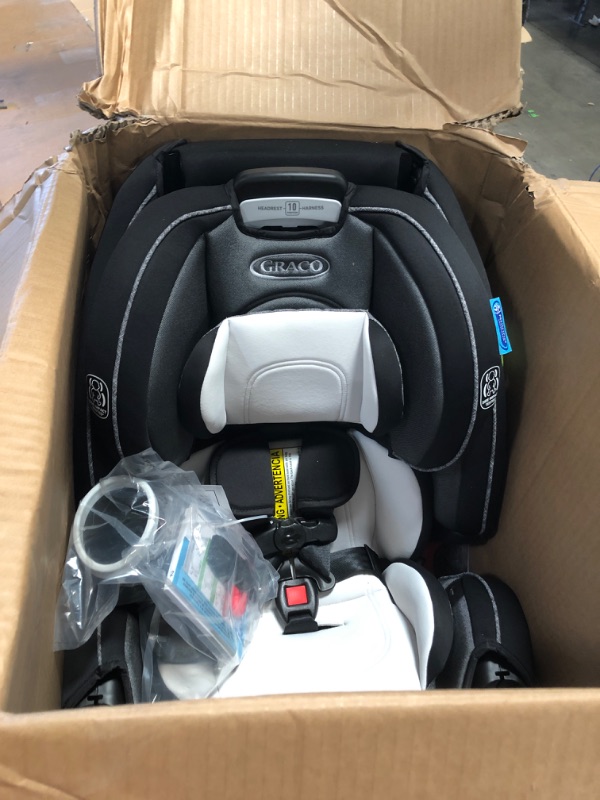 Photo 3 of Graco 4Ever DLX 4 in 1 Car Seat, Infant to Toddler Car Seat, with 10 Years of Use, Fairmont , 20x21.5x24 Inch