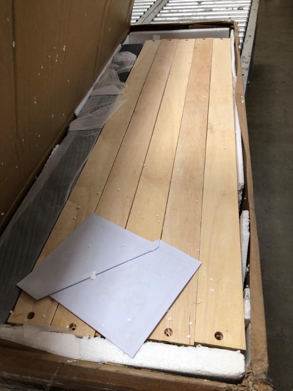 Photo 1 of *INCOMPLETE BOX1 OF 2* Twin Size Daybed, Wood Daybed with 3 Drawers, Daybed with Headboard & Sideboard. 275LBS Bed Capacity for Bedroom, Dorm, Boys, Girls, Adults, No Box Spring Needed
