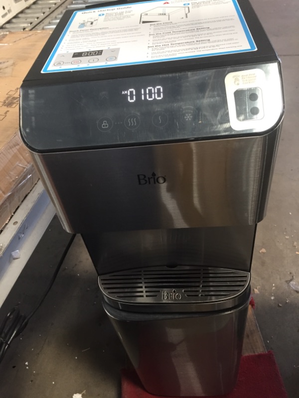 Photo 2 of Avalon Bottom Loading Water Cooler Water Dispenser with BioGuard- 3 Temperature Settings - Hot, Cold & Room Water, Durable Stainless Steel Construction, Anti-Microbial Coating- UL/Energy Star Approved
