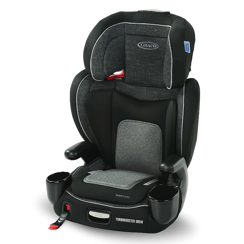 Photo 1 of Graco TurboBooster Grow High Back Booster Seat, Featuring RightGuide Seat Belt Trainer, West Point
