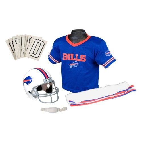 Photo 1 of Buffalo Bills Football Deluxe Uniform Set - Size Medium
