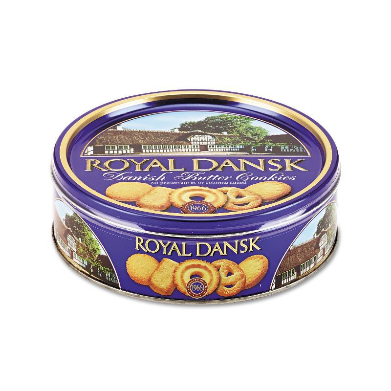 Photo 1 of *EXPIRATION DATE: 01/25/2023*
(12 COUNT) ROYAL DANSK Danish Butter Cookies 340g