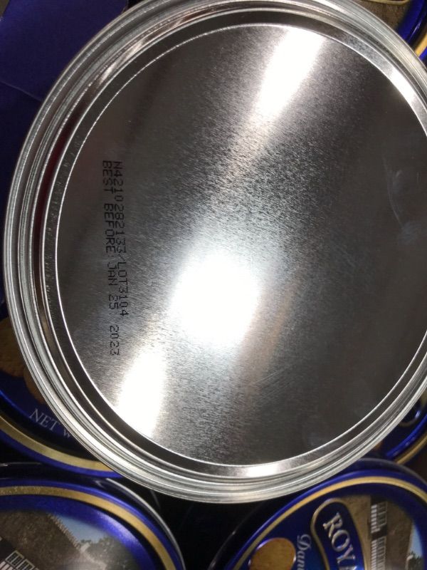 Photo 1 of *EXPIRATION DATE: 01/25/2023*
(12 COUNT) ROYAL DANSK Danish Butter Cookies 340g