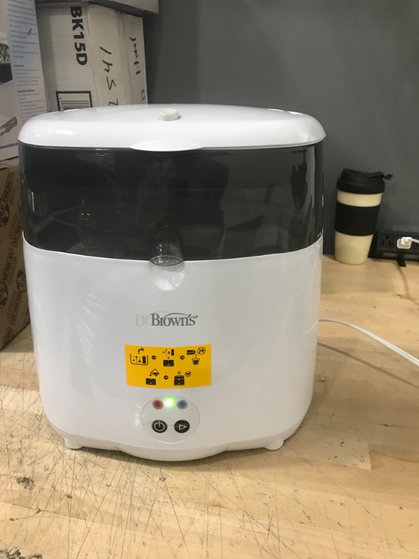 Photo 1 of Dr. Brown's Deluxe Electric Steam Bottle Sterilizer, Gray