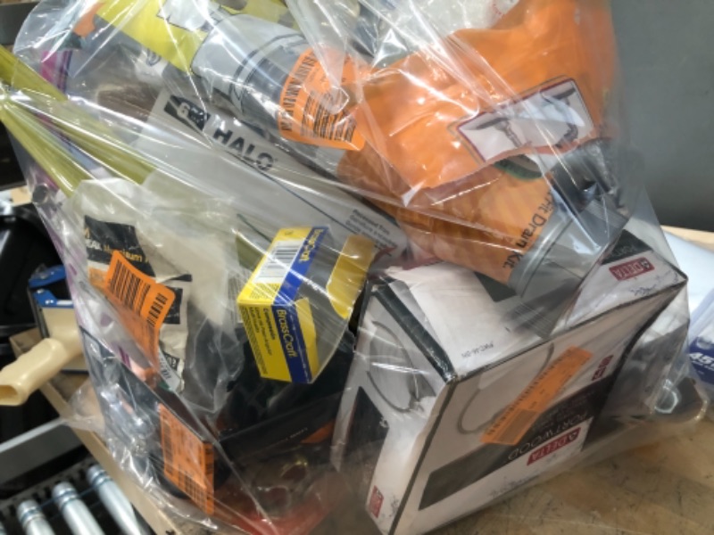 Photo 1 of **NOT REFUNDABLE** BUNDLE OF ASSORTED MISC HOME DEPOT ITEMS 
