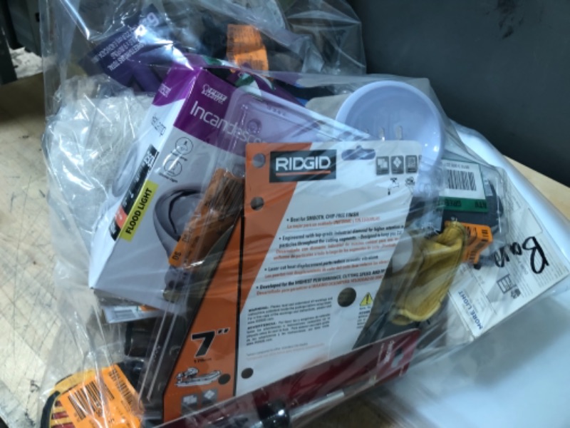 Photo 1 of **NOT REFUNDABLE** BUNDLE OF ASSORTED MISC HOME DEPOT ITEMS 
