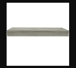 Photo 1 of *READ BELOW** HOME DECORATIONS COLLECTION 24 IN DECORATIVE SHELF - GREY OAK FINISH 