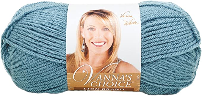 Photo 1 of (3 Pack) Lion Brand Yarn 860-108A Vanna's Choice Yarn, Dusty Blue
