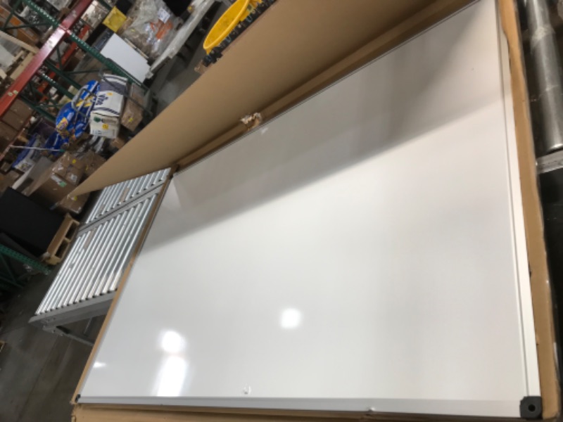 Photo 2 of XBoard Magnetic Whiteboard 60 x 40, White Board Dry Erase Board with Detachable Marker Tray
