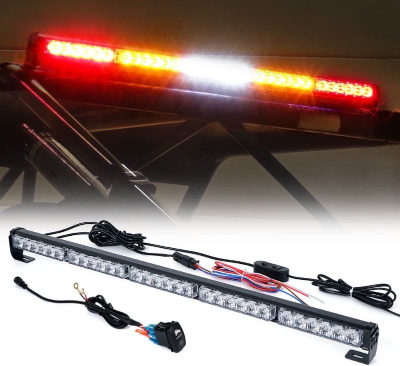 Photo 1 of Xprite Upgraded 30" Offroad LED Rear Chase Strobe Light Bar w/ Brake Reverse Turn Signal Light for Polaris RZR XP 1000 900, UTV, ATV, Side by Sides, 4x4, Trophy Truck - RZ Series RYWYR

