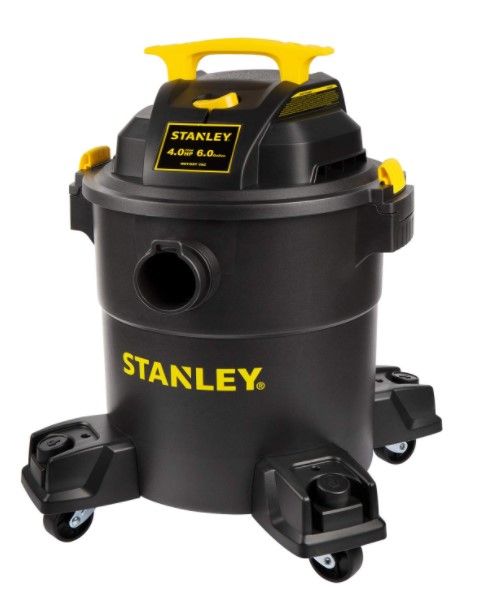 Photo 1 of Stanley - SL18116P Wet/Dry Vacuum, 6 Gallon, 4 Horsepower Black
